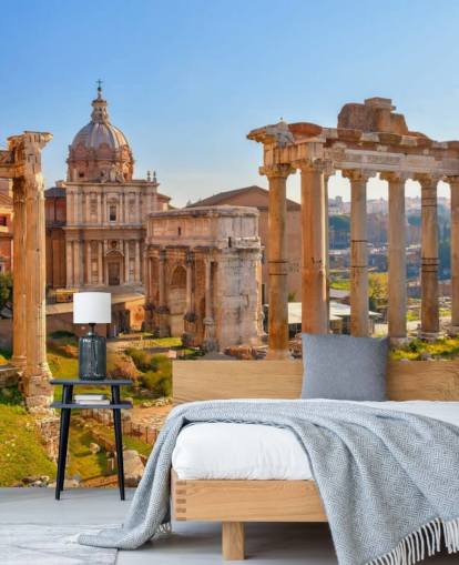 roman ruins wallpaper mural roman ruins wallpaper mural