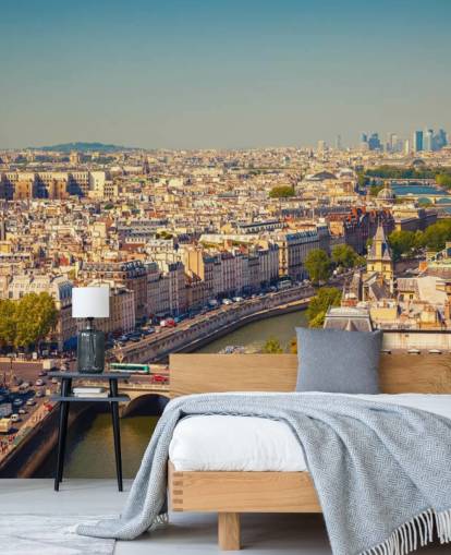 Aerial View of Paris Wallpaper Aerial View of Paris Wallpaper