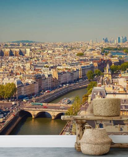 Flygbild av Paris Bakgrund Flygbild av Paris Bakgrund