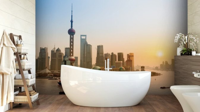 Xangai Shanghai Skyline Wallpaper