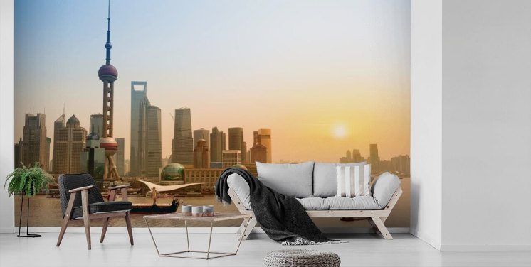 Shanghái Shanghai Skyline Wallpaper