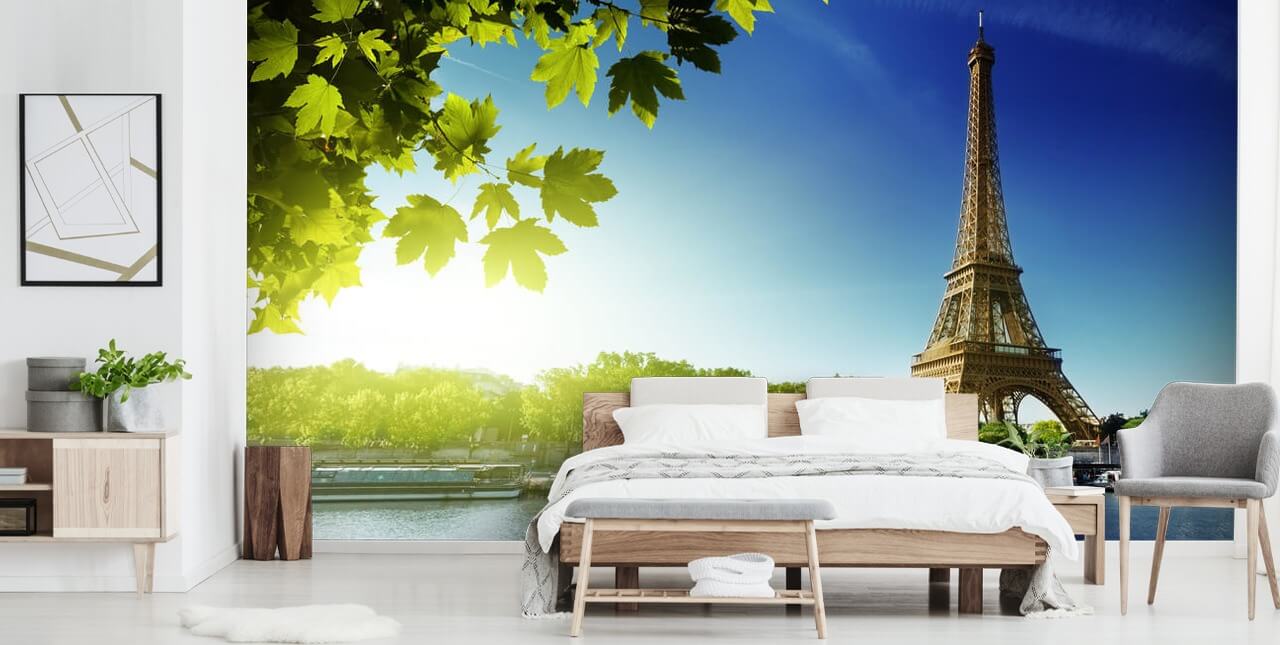 River Seine Bakgrunn