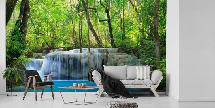 Waterfall Wallpaper & Wall Murals | Wallsauce US