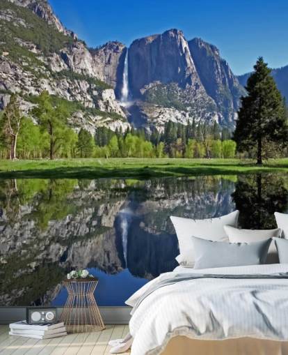 Lake and Mountain View Wall Mural Lake and Mountain View Wall Mural