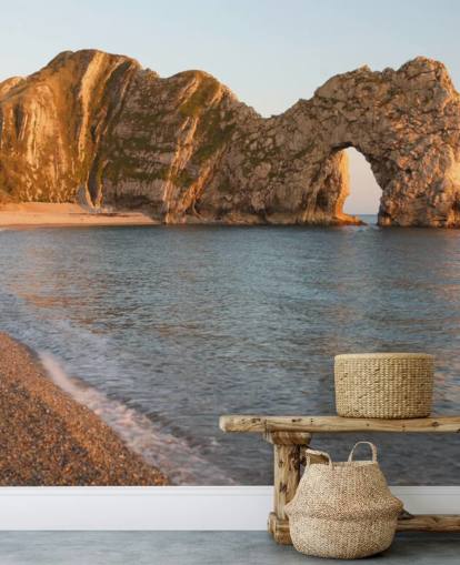 Durdle Door Sea Arch, Dorset Beach Wallpaper Durdle Door Sea Arch, Dorset Beach Wallpaper