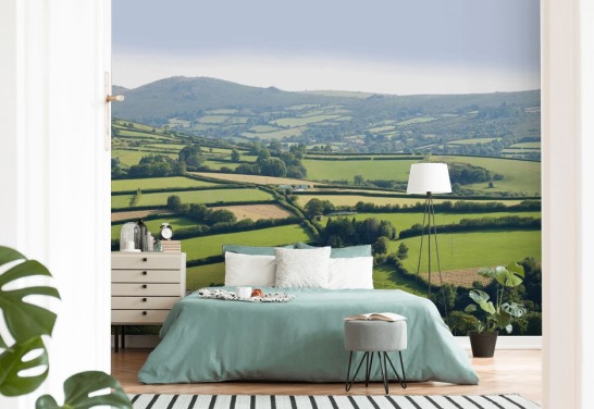 Rolling Green Hills Devon fondo de pantalla