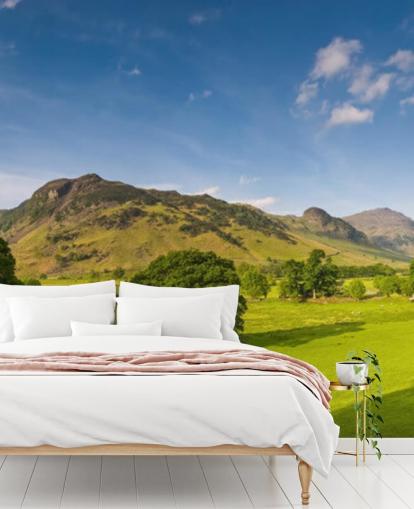 Countryside and Mountain Wallpaper Countryside and Mountain Wallpaper