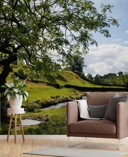 Tree with Brook Wall Mural Tree with Brook Wall Mural