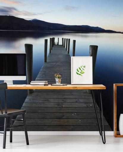 Papier peint Pier Lake Papier peint Pier Lake