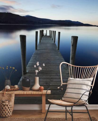 Papel de parede Pier Lake Papel de parede Pier Lake