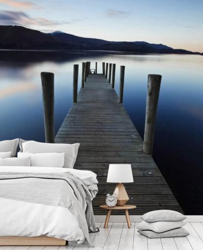 Pier Lake Hintergrundbild Pier Lake Hintergrundbild