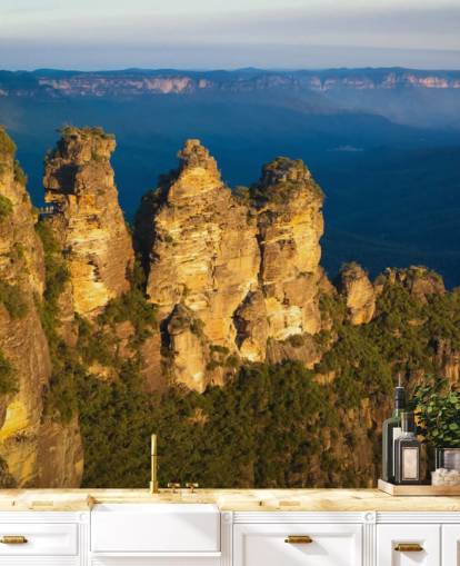 tre berg kikar på ett berg tapet tre berg kikar på ett berg tapet