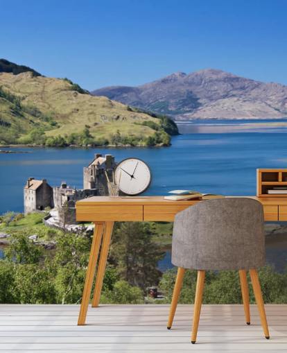 Eilean Donan 'Highlander' Castle Scotland Wallpaper Eilean Donan 'Highlander' Castle Scotland Wallpaper