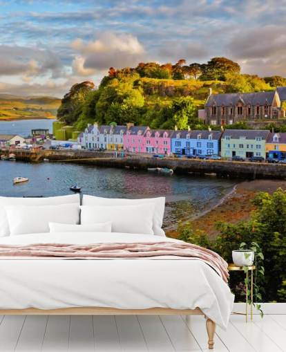 Portree, Isle of Skye Scotland Wallpaper Portree, Isle of Skye Scotland Wallpaper