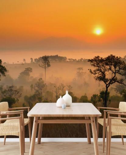 Carta da parati African Misty Forest Carta da parati African Misty Forest