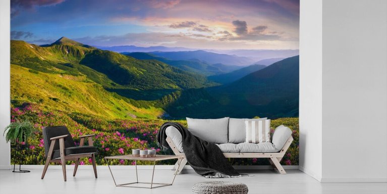 Mountain Wallpaper & Wall Murals | Wallsauce UK