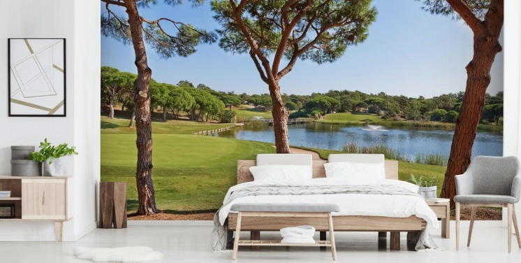Golf Course Landscape Wallpaper