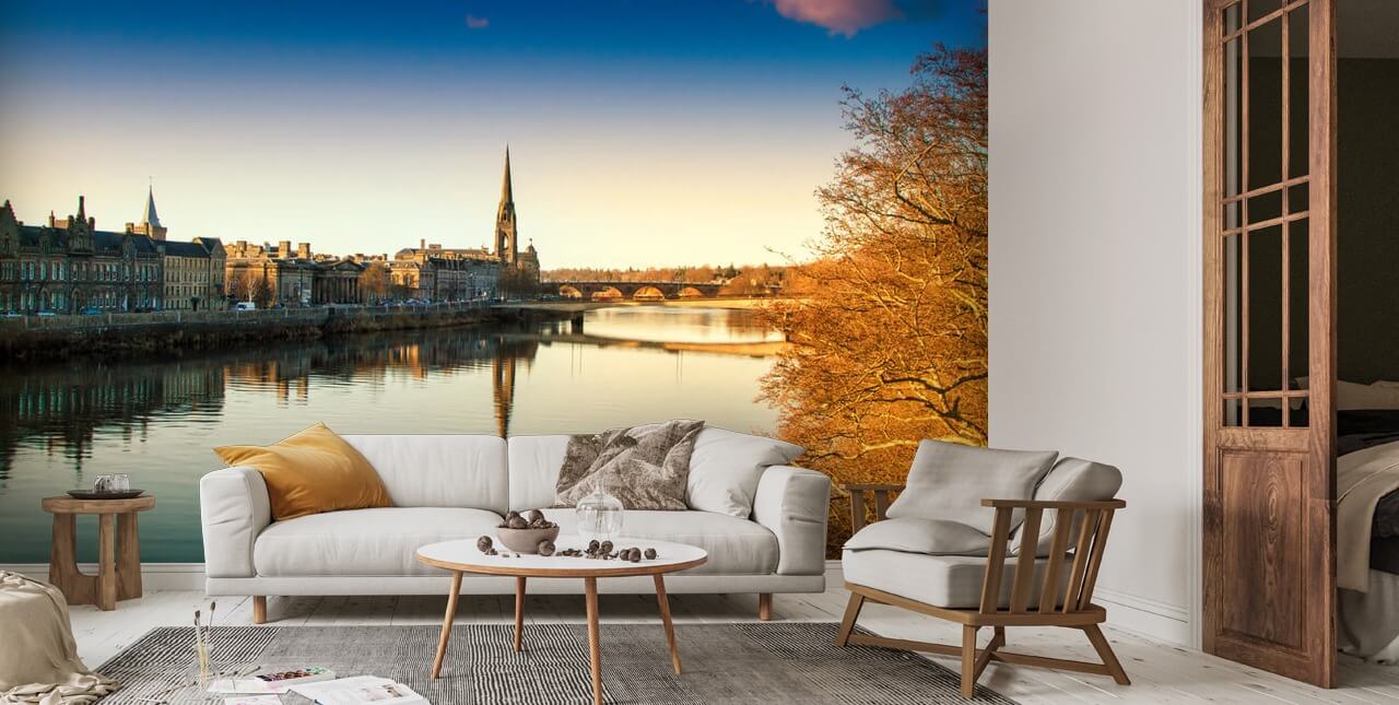 River Tay, Perth Wall Mural Wallsauce UK