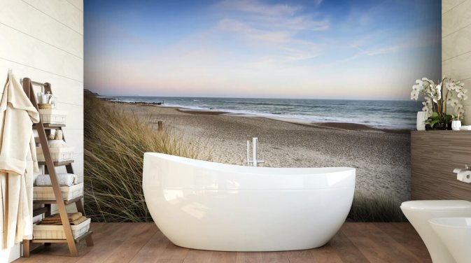 Sandy Beach Wall Mural