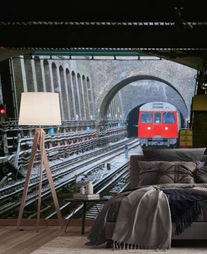 mural de papel de parede tfl chamado London Underground Train Wallpaper para escritórios, empresas e escritórios domésticos mural de papel de parede tfl chamado London Underground Train Wallpaper para escritórios, empresas e escritórios domésticos
