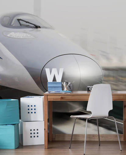 Grey Bullet Train Moving Wallpaper Grey Bullet Train Moving Wallpaper