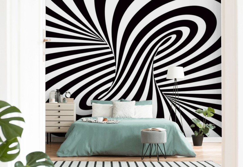 Spiral Pattern Wallaper & Wall Murals | Wallsauce US