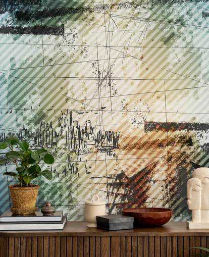 Blå og Grå Abstrakt Baggrund Blå og Grå Abstrakt Baggrund