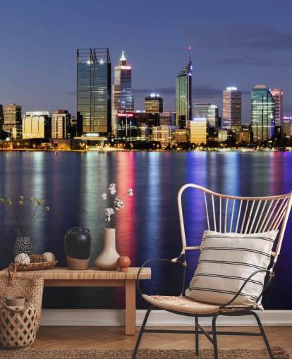 colorido fondo de pantalla iluminado perth city scape colorido fondo de pantalla iluminado perth city scape