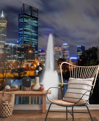 Skyline av Perth tapeter Skyline av Perth tapeter