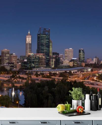 Perth panorama tapet Perth panorama tapet