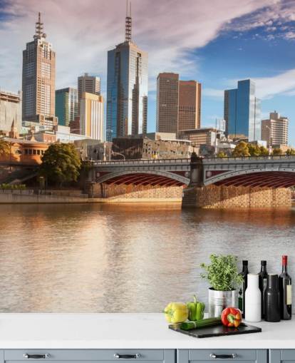 carta da parati australiana città dal fiume carta da parati australiana città dal fiume