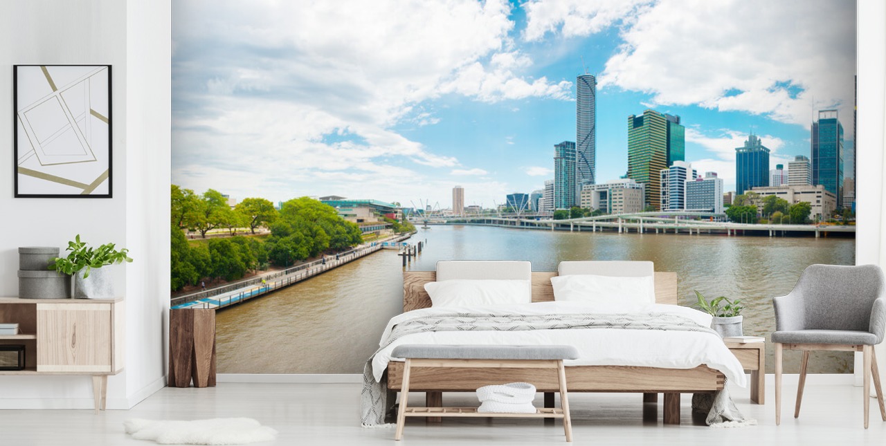 Tapete der Skyline von Brisbane