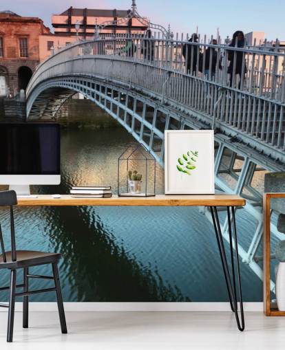 Papel pintado puente en dublín Papel pintado puente en dublín