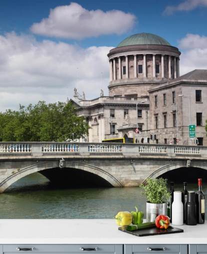 carta da parati Bridge in Dublin carta da parati Bridge in Dublin