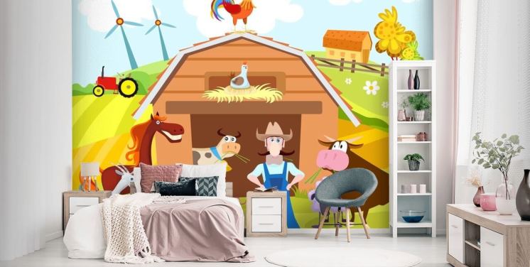 Farm Farm Wallpaper