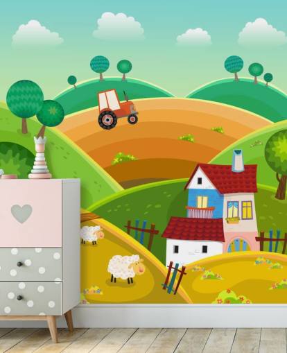 Child Friendly Farm Wallpaper Child Friendly Farm Wallpaper