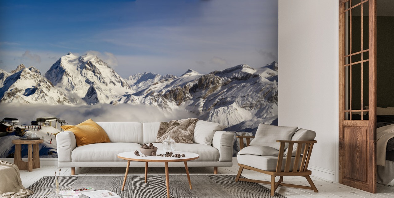 Courchevel Wallpaper | Wallsauce US