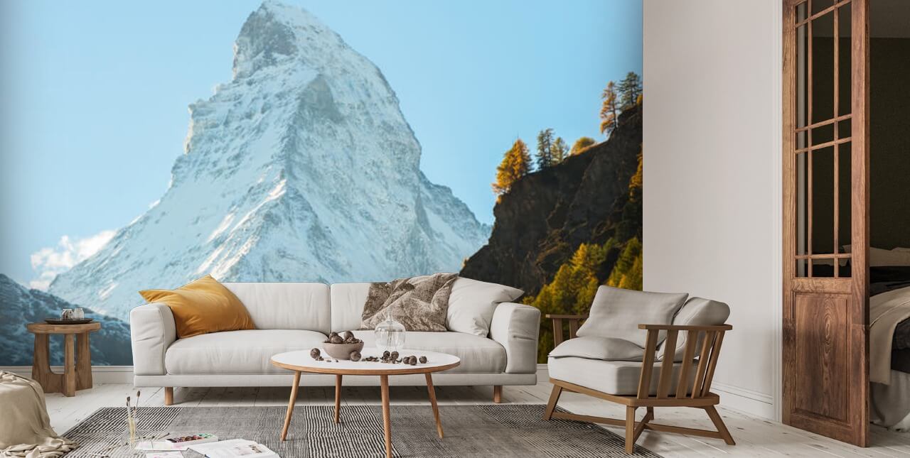 Matterhorn, Swiss Alps Wall Mural 