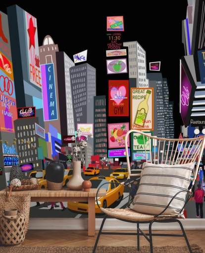 Abstract NY Times Square Abstract Wallpaper Abstract NY Times Square Abstract Wallpaper