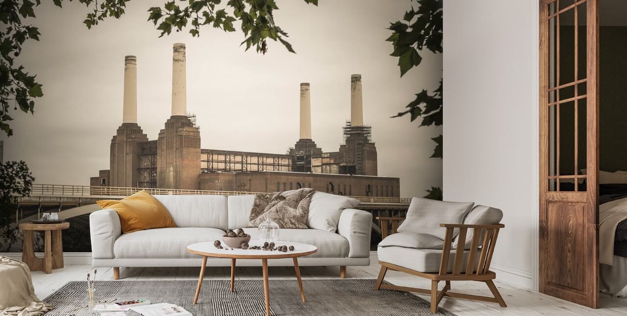 Battersea Wall Mural | Wallsauce UK