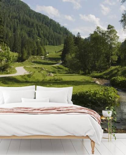 Bayerischer Wald und Fluss Wallpaper Bayerischer Wald und Fluss Wallpaper