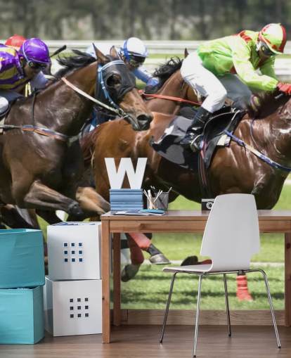 Papier peint Horse Racing Papier peint Horse Racing