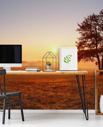 Fondo de pantalla de árbol en el campo Fondo de pantalla de árbol en el campo