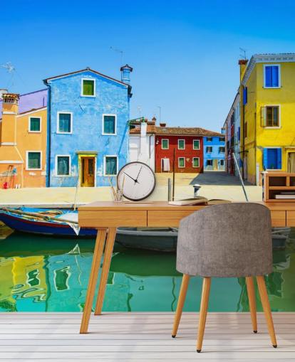 Fondos de colorful houses in italy Fondos de colorful houses in italy