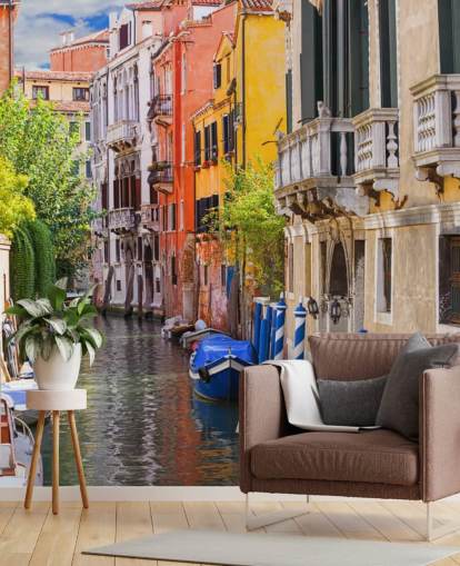 Venetian Houses mural Venetian Houses mural