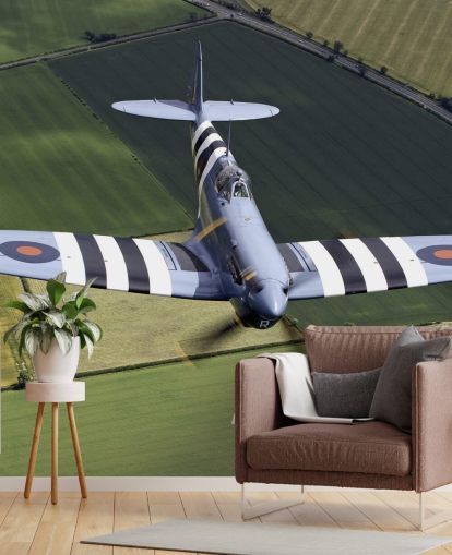 Spitfire med invasion Ränder Spitfire med invasion Ränder