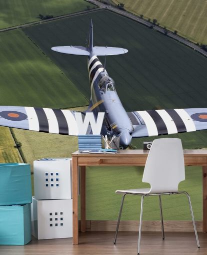 Spitfire avec rayures d'invasion Spitfire avec rayures d'invasion