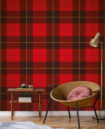 Red Tartan Wallpaper Red Tartan Wallpaper