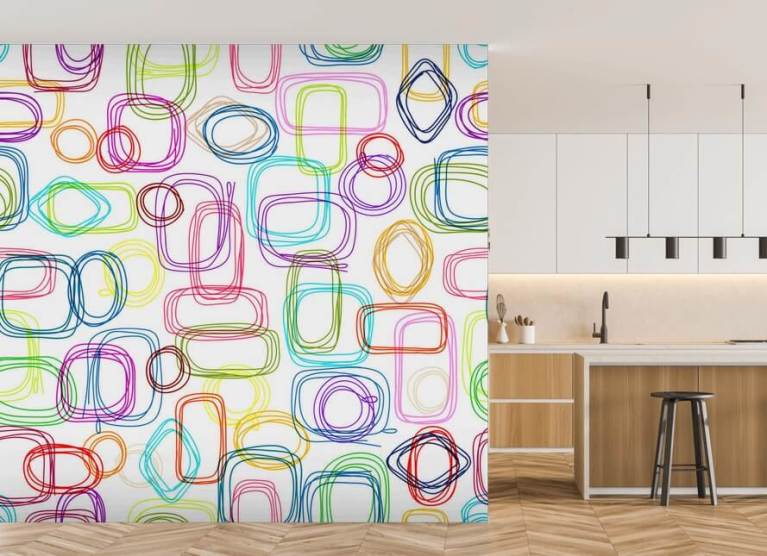 Square Wallpaper Wall Murals Wallsauce Us