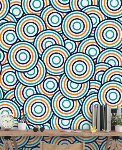 layered circle patterns wallpaper layered circle patterns wallpaper